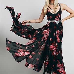 **CLOSET CLEAROUT SALE** Free People Winter Garden Maxi dress